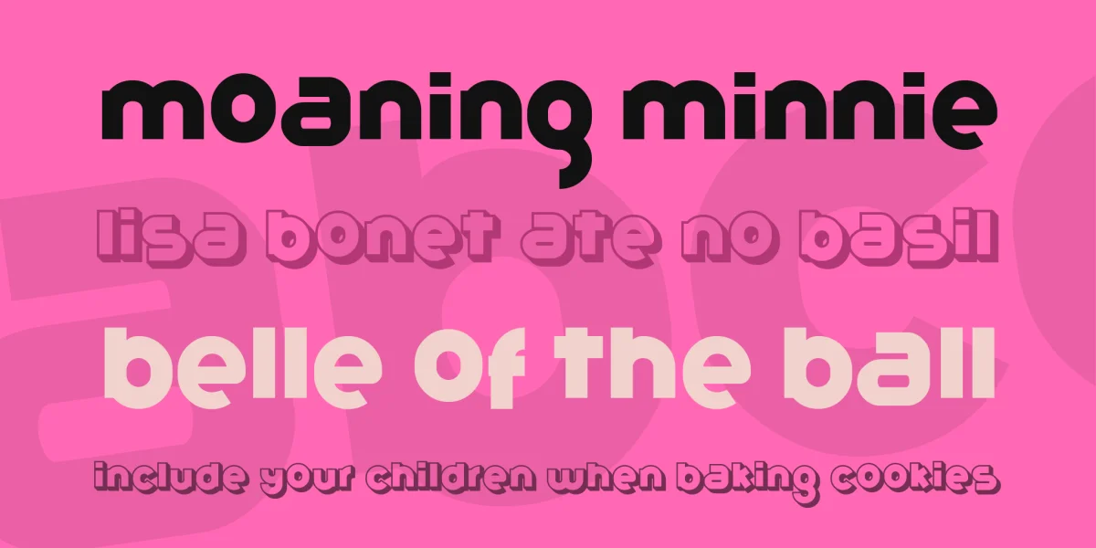 Gribal Demo Font Family preview 3