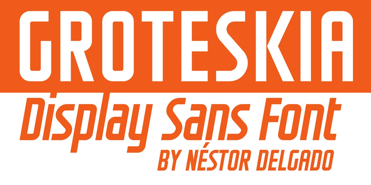 GROTESKIA Font Family