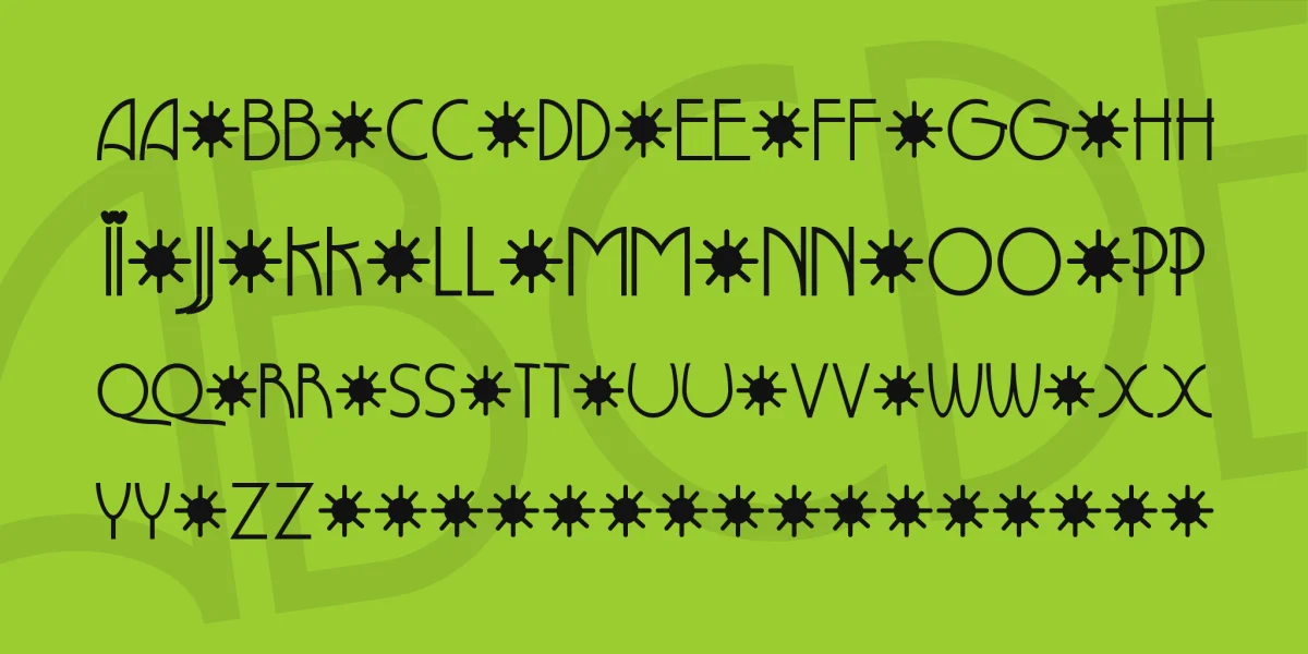 Grouser Font preview 2