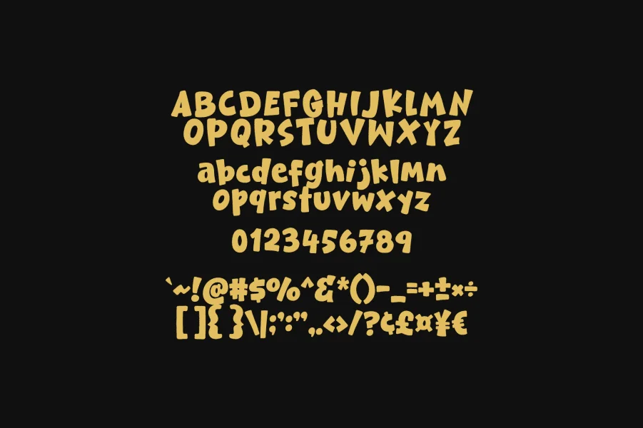 Grow Year Font preview 4