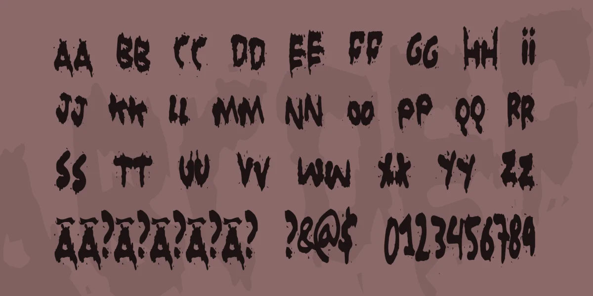 Grunt Reaper Font preview 2