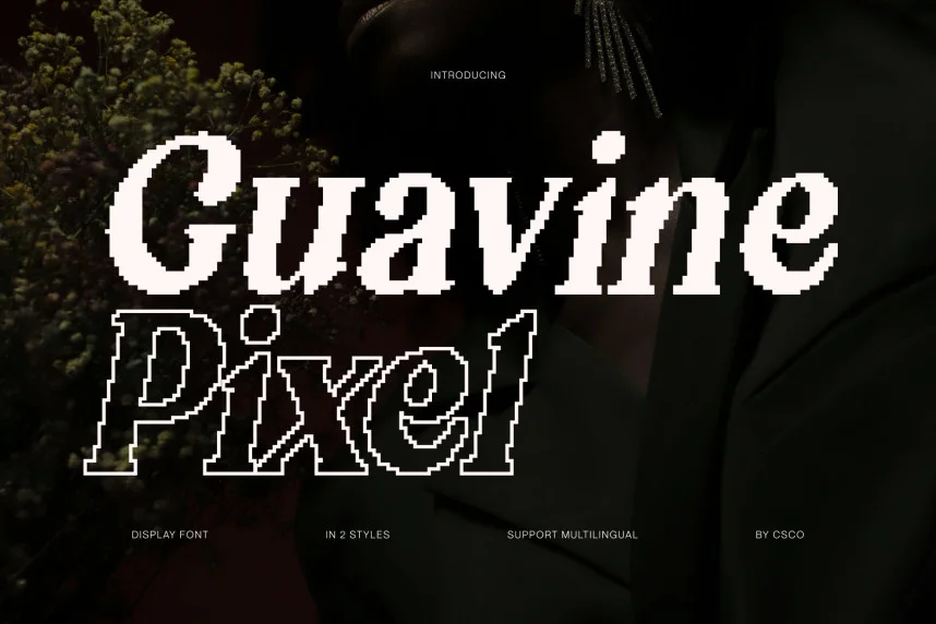 Guavine Pixel Font