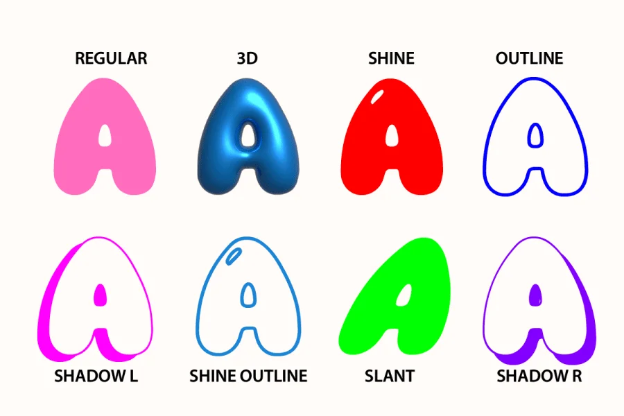 Guby Bambam Font preview 5