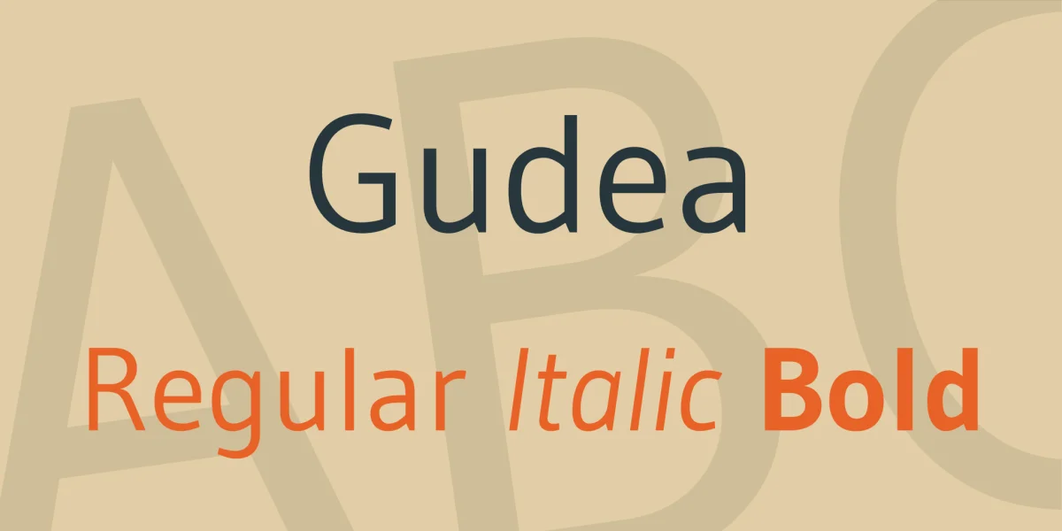 Gudea Font Family