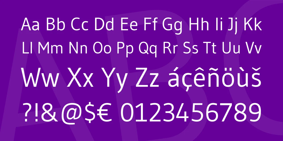 Gudea Font Family preview 4