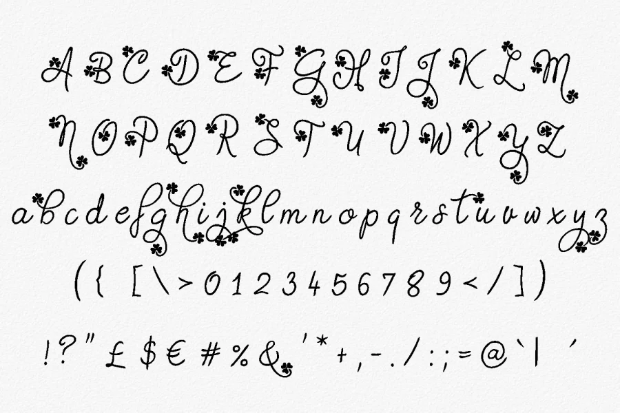 Gudlak Font preview 4