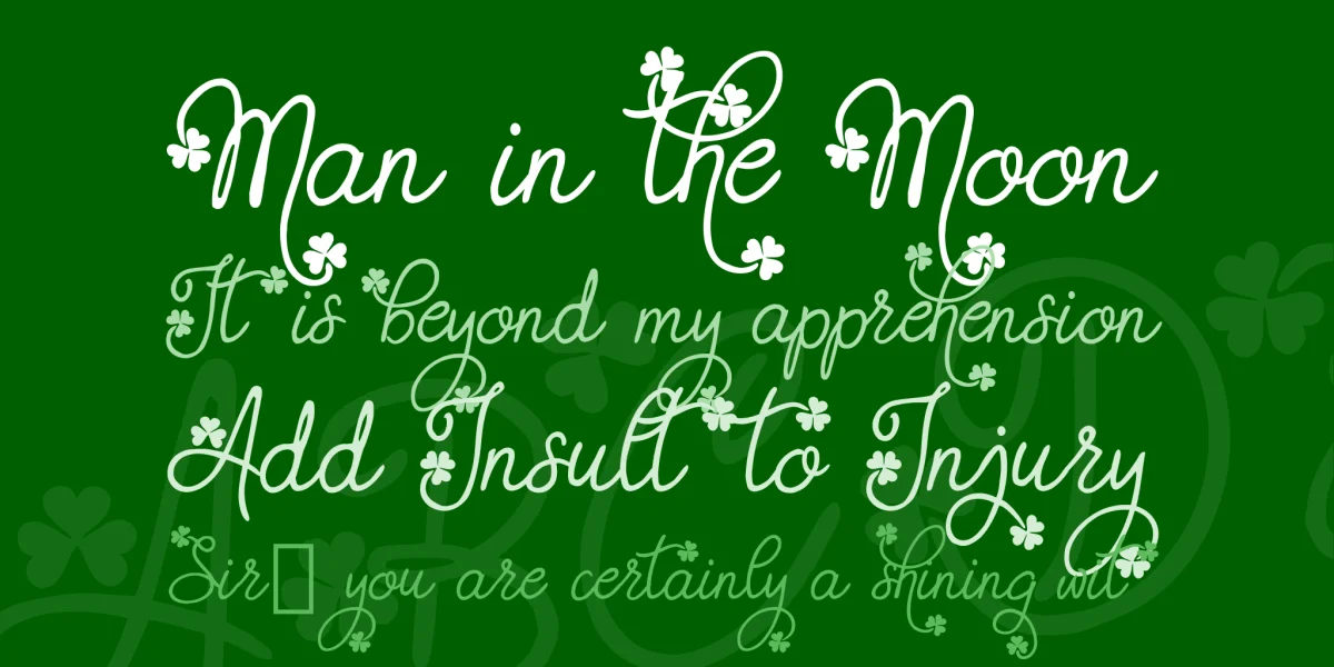 Gudlak Font preview 5
