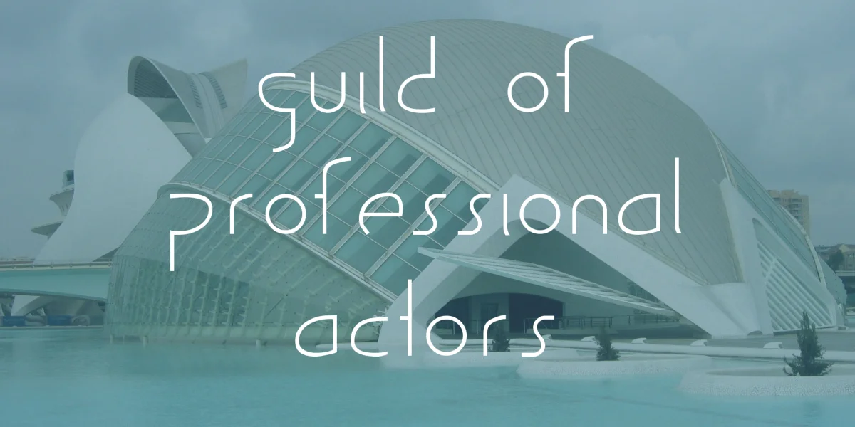 Guild of Professional Actors Font