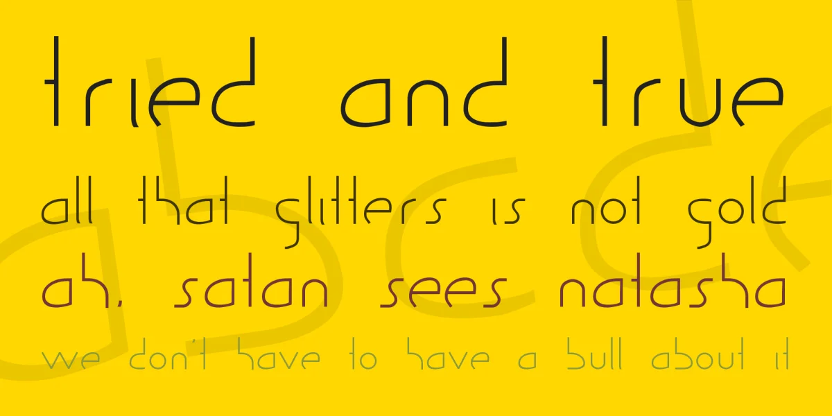 Guild of Professional Actors Font preview 2