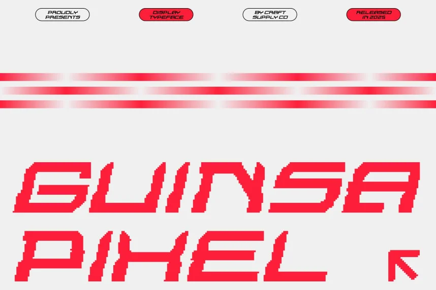 Guinsa Pixel Font