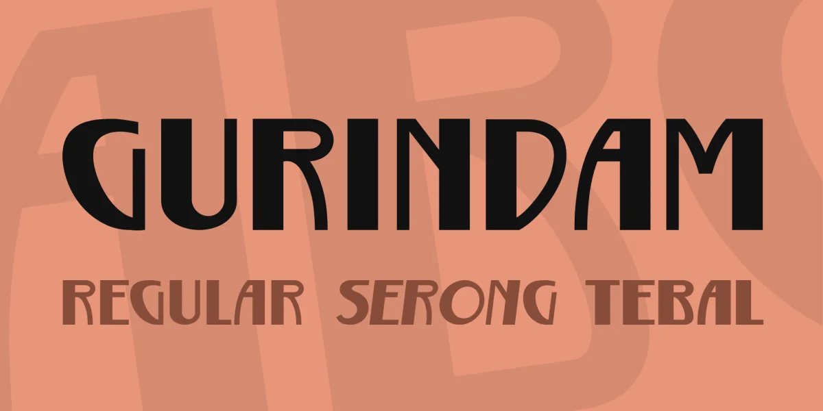 Gurindam Font Family preview 2