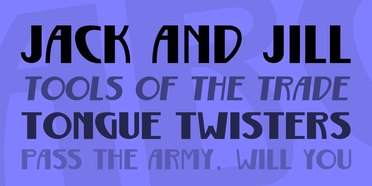 Gurindam Font Family preview 3