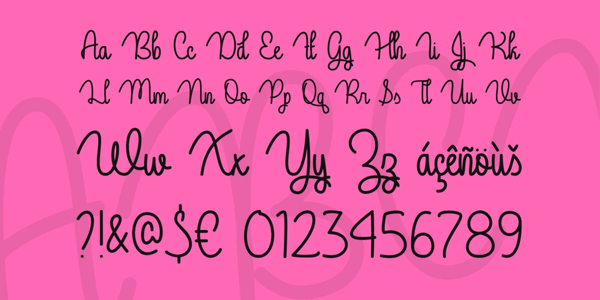Guys My Age Font preview 4