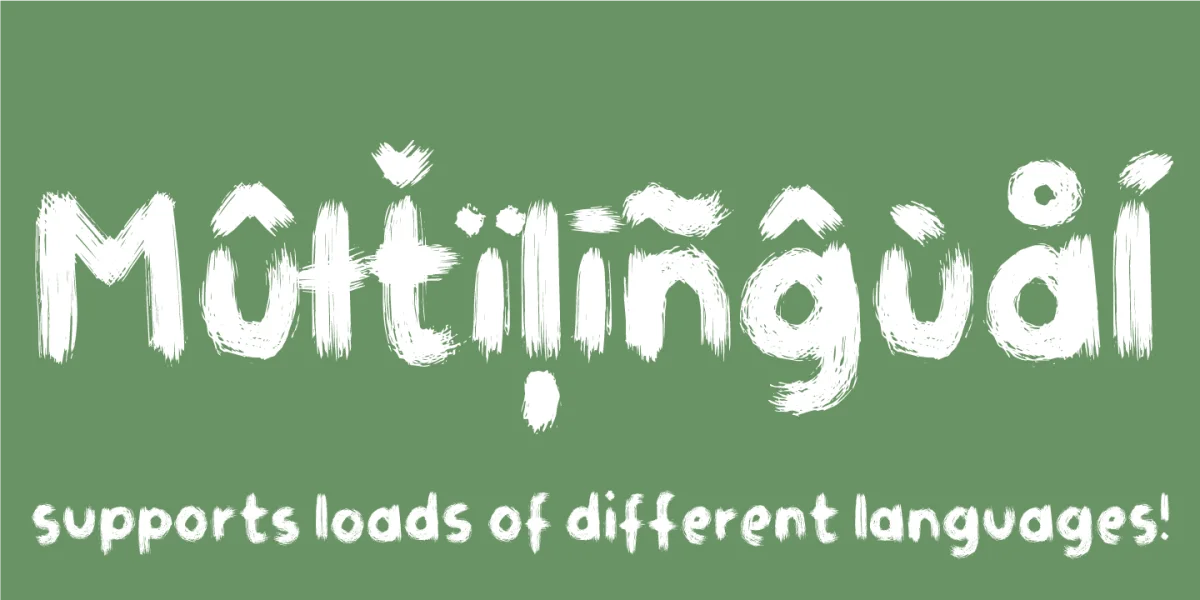 Gymnastik DEMO Font preview 3