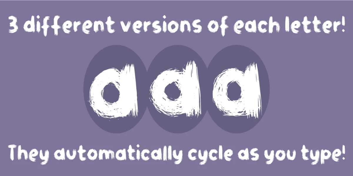 Gymnastik DEMO Font preview 5