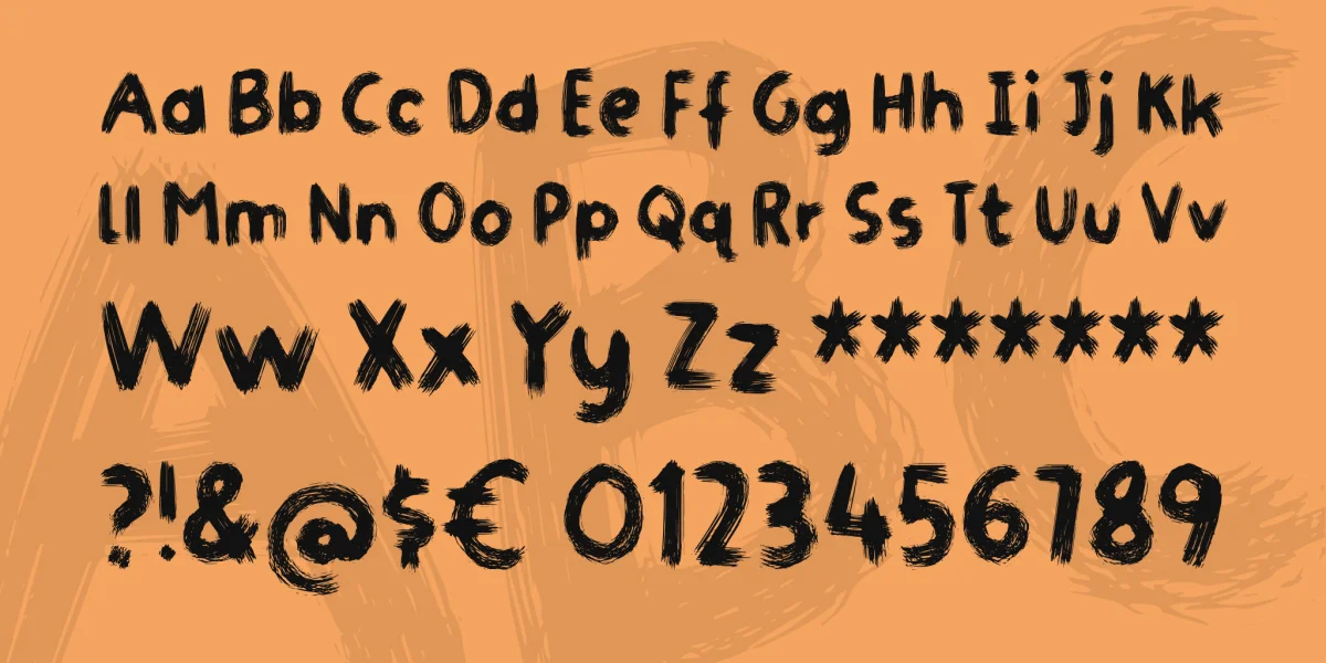 Gymnastik DEMO Font preview 8