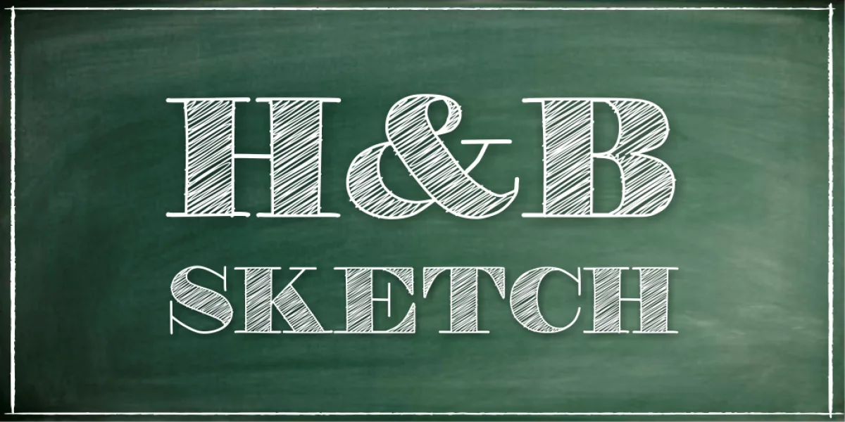 H&B Sketch Demo Font