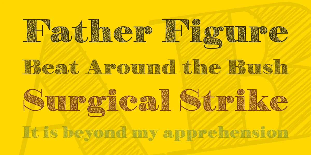 H&B Sketch Demo Font preview 2