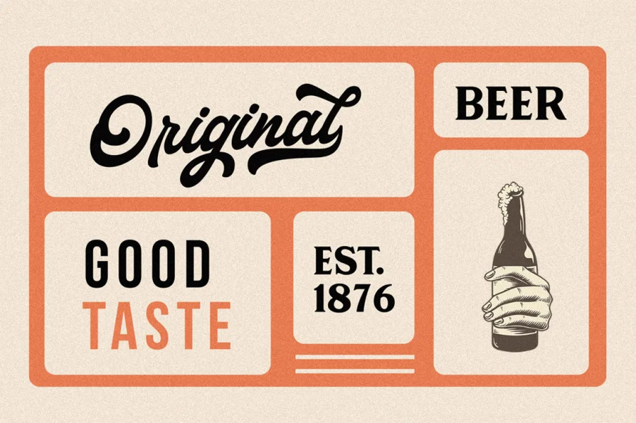 Haglos Font preview 5