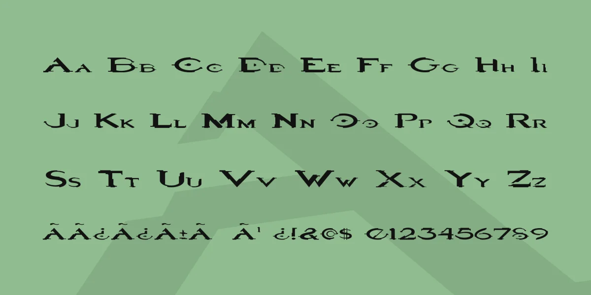 Halo3 Font preview 2