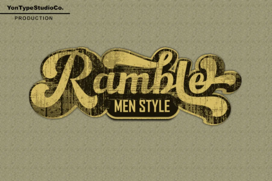 Hamble Font preview 7