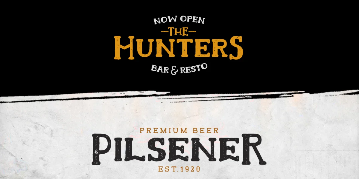 Hamer Font preview 6