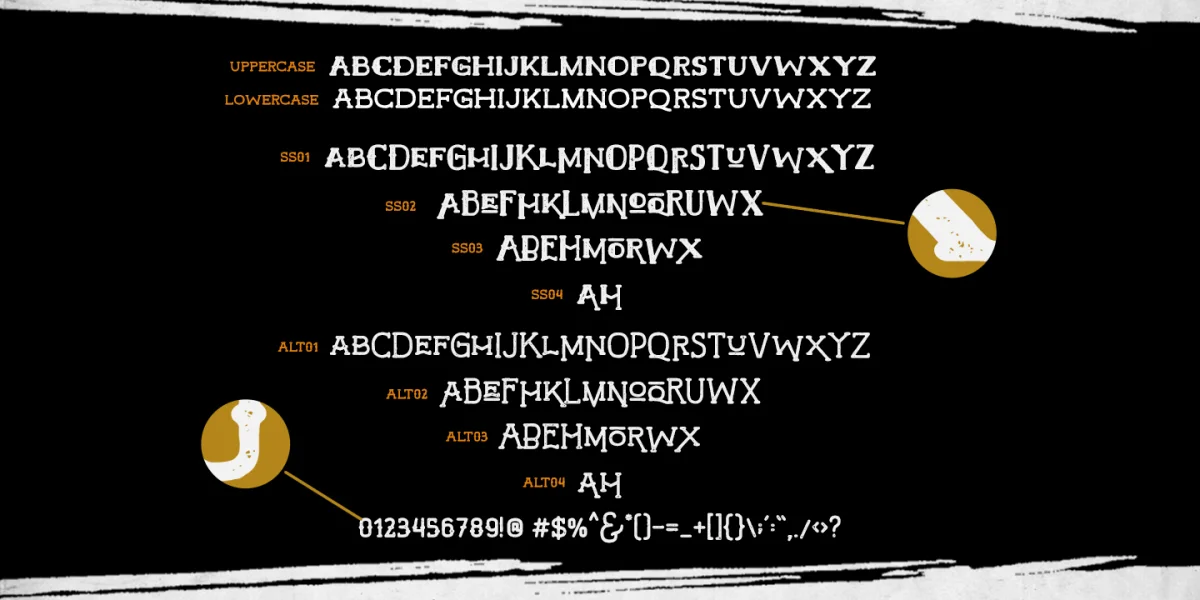 Hamer Font preview 7