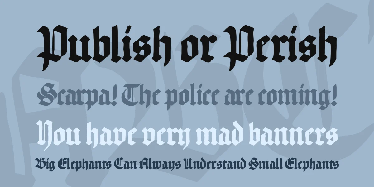 Hand Textur Font preview 2