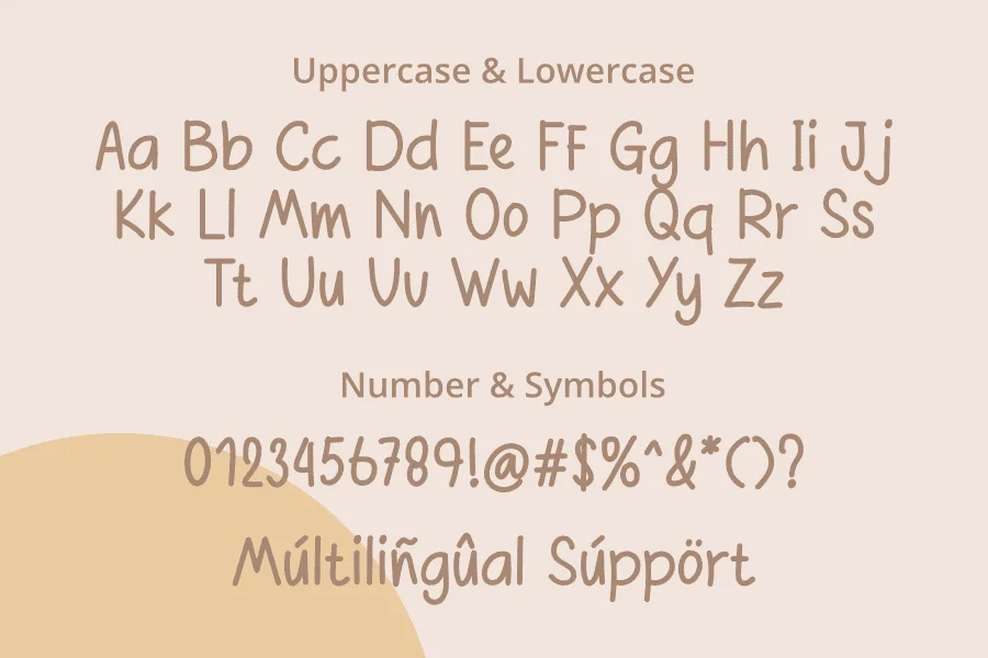 Handcaps Font preview 7