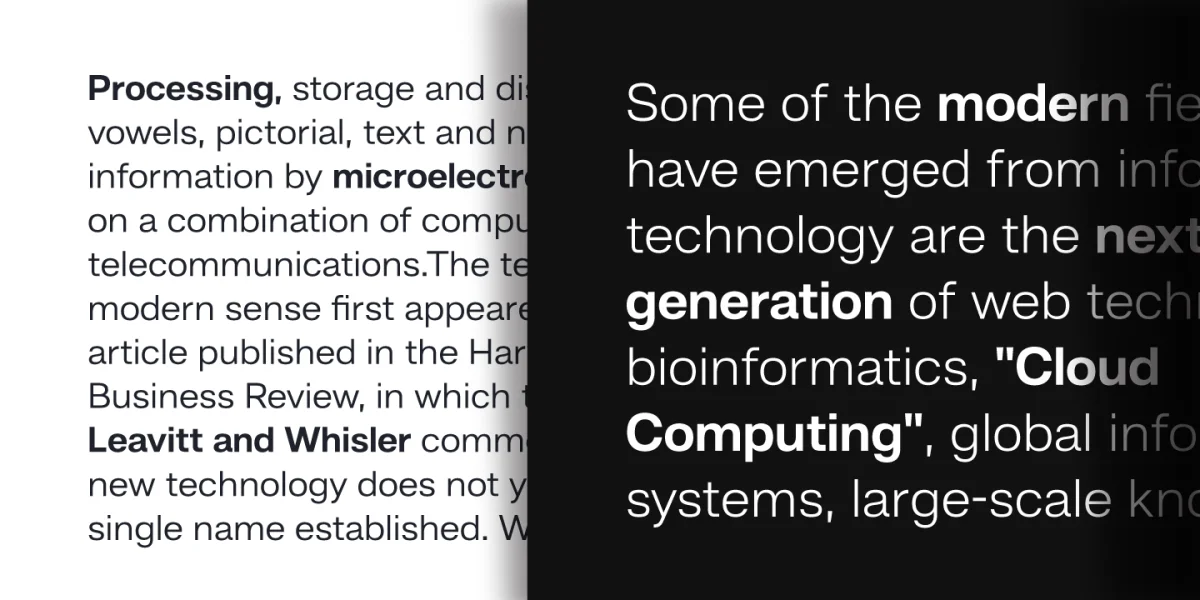Hando Trial Font Family preview 2