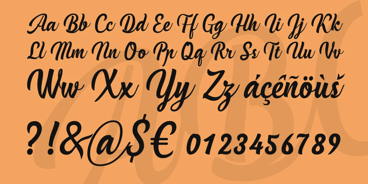 Handycheera Font preview 5