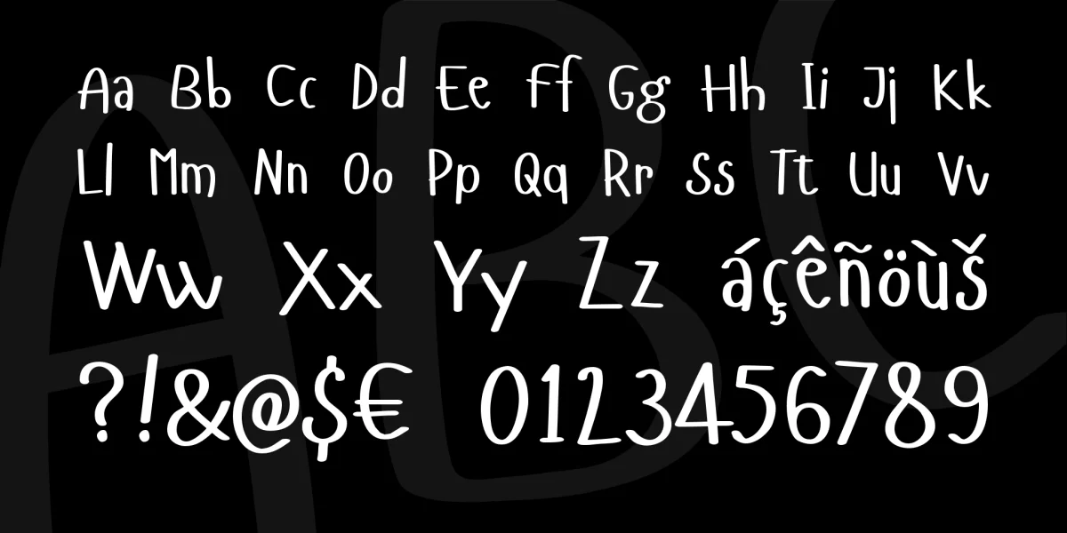 Hangyaboly Font preview 4