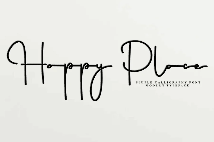 Happy Place Font