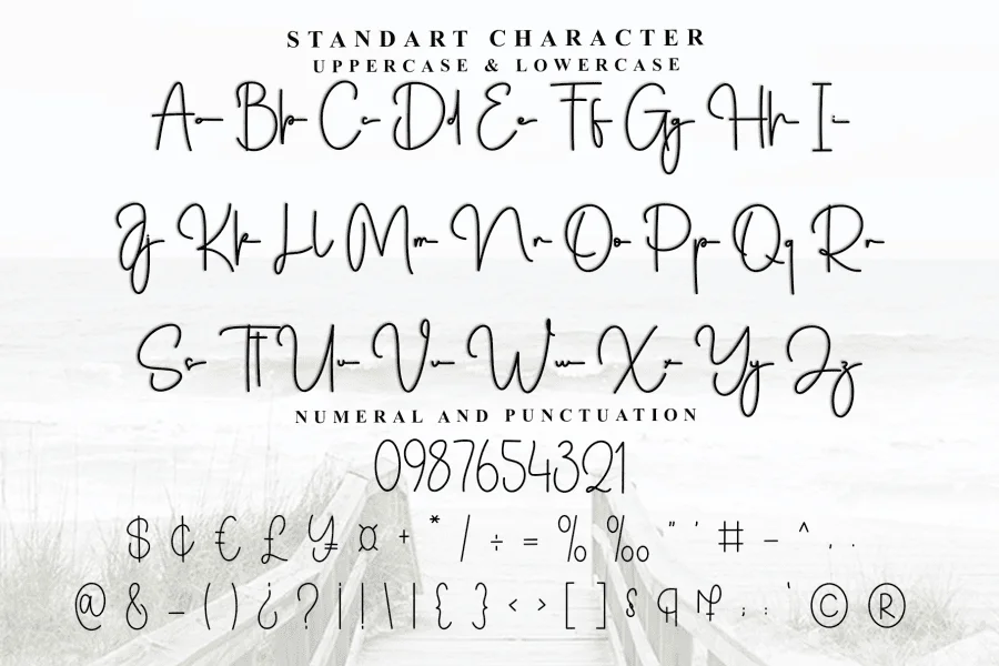 Happy Place Font preview 2