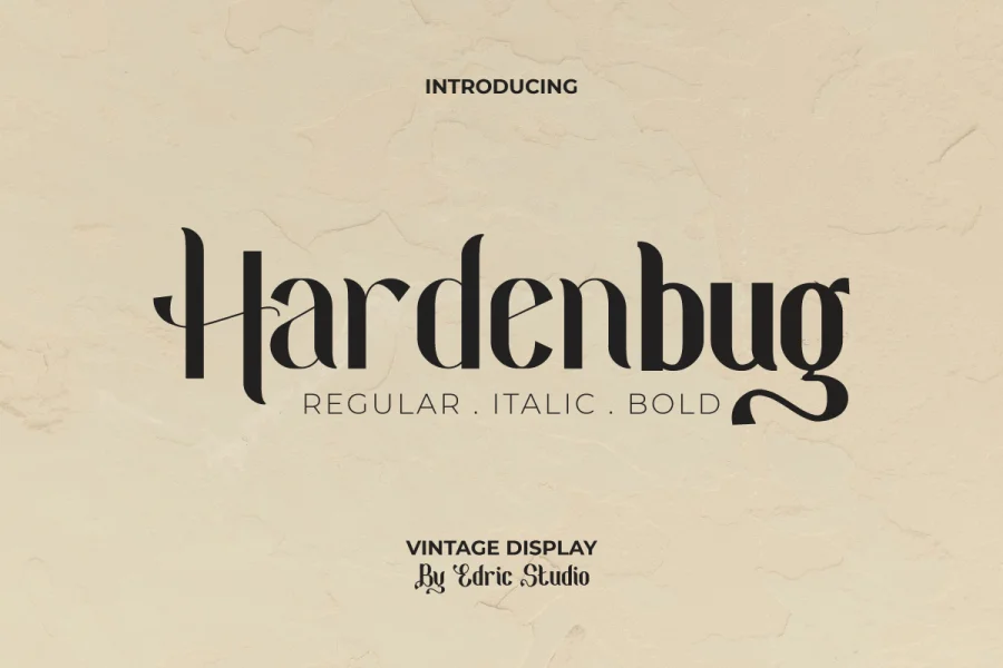 Hardenburg Demo Font Family