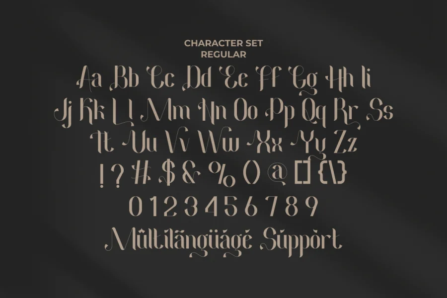Hardenburg Demo Font Family preview 3
