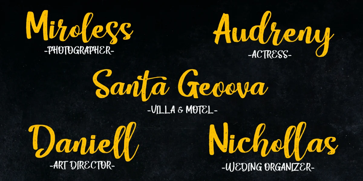 harley Font preview 7