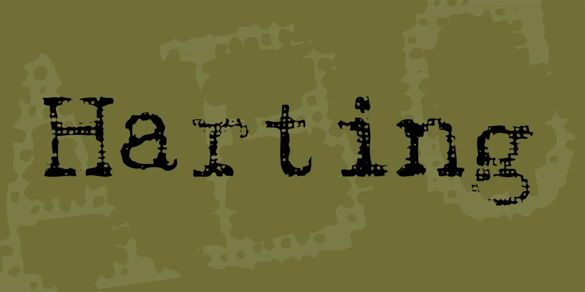 Harting Font