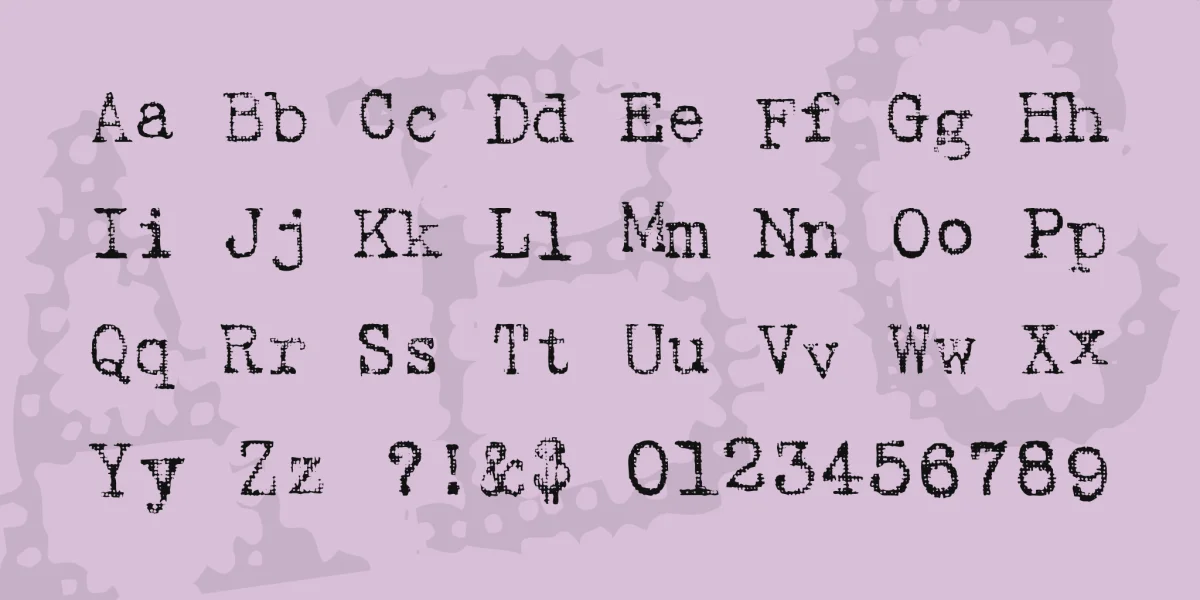 Harting Font preview 3