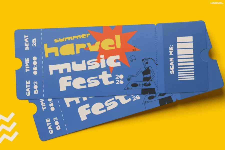 Harvel Font preview 4