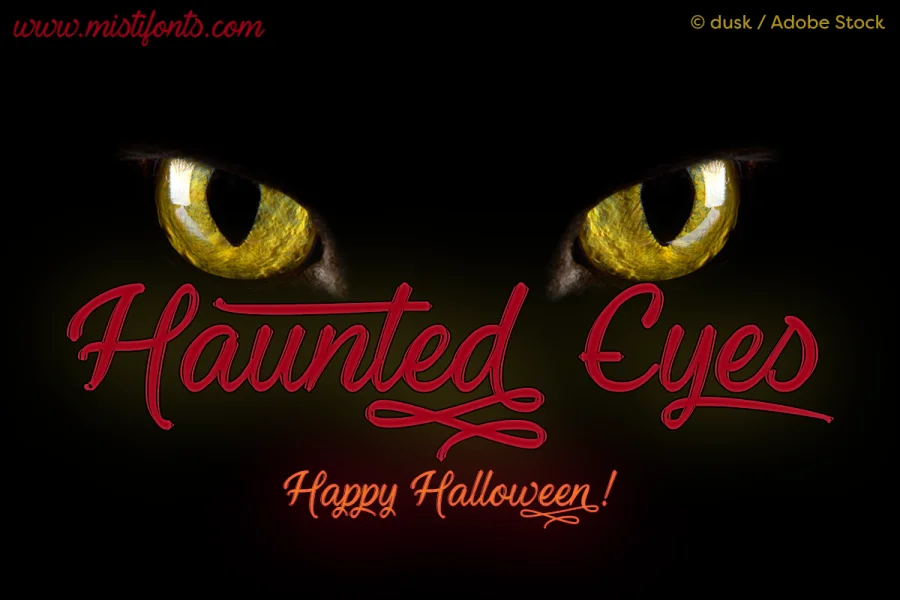 Haunted Eyes Font