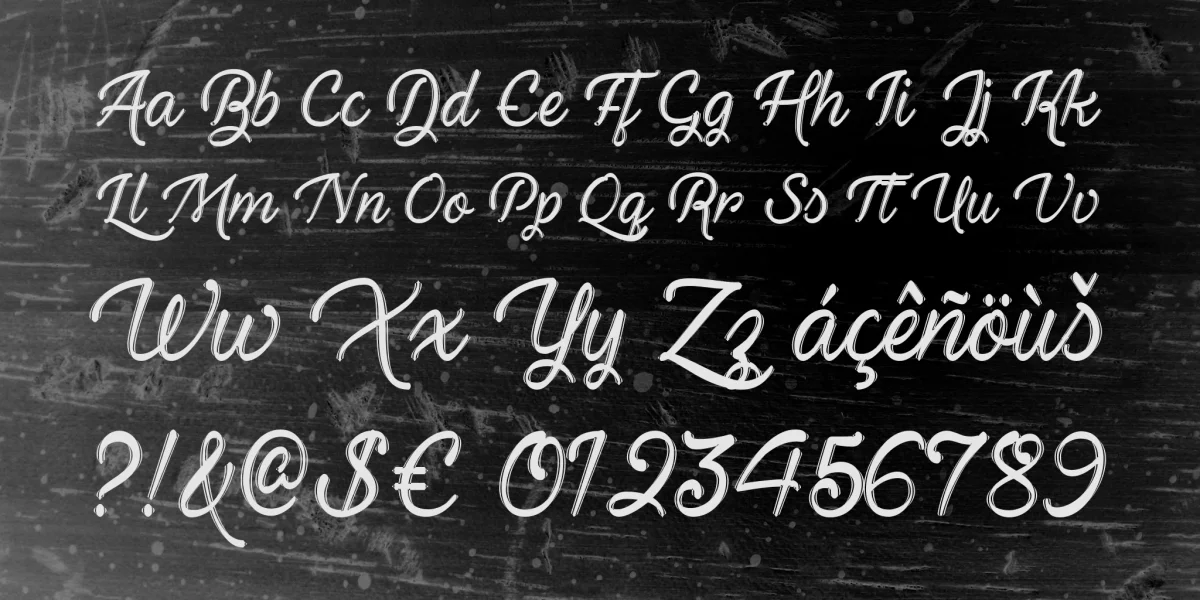 Haunted Eyes Font preview 4