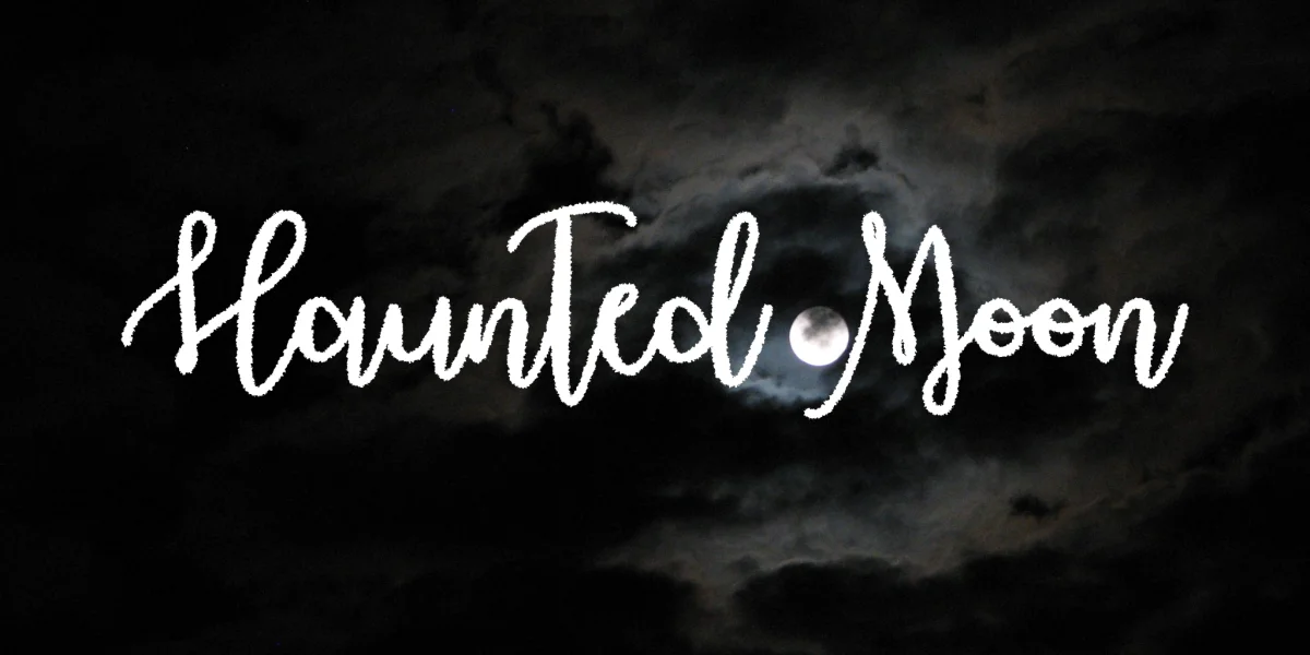 Haunted Moon Font