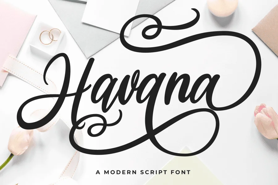 Havana Personal Use Only Font