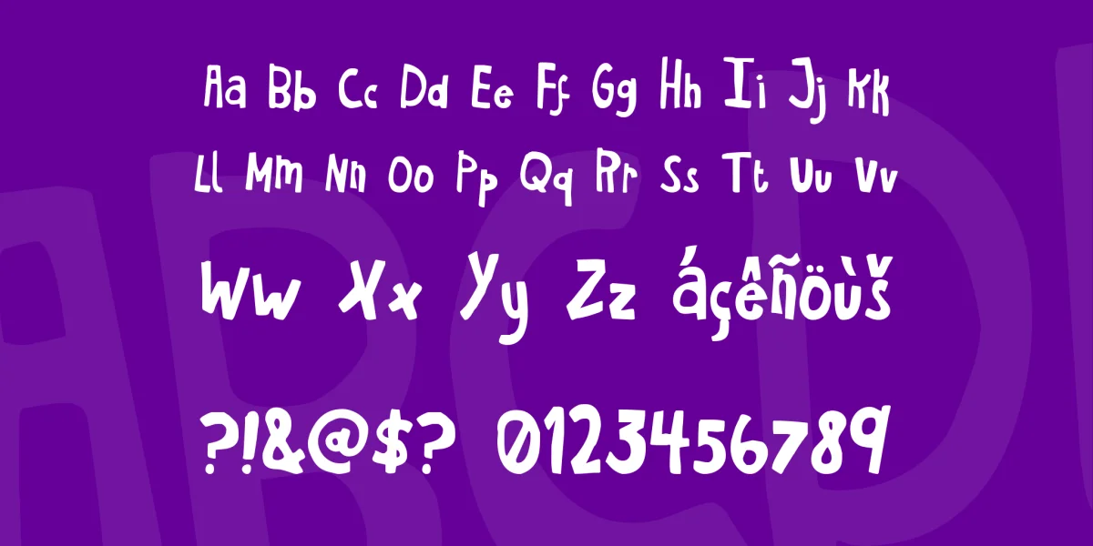Havent Slept in Two Days Font Family preview 3