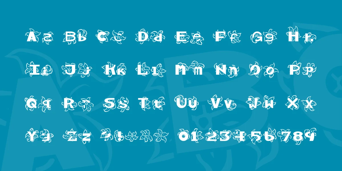 Hawaiiah Font preview 2