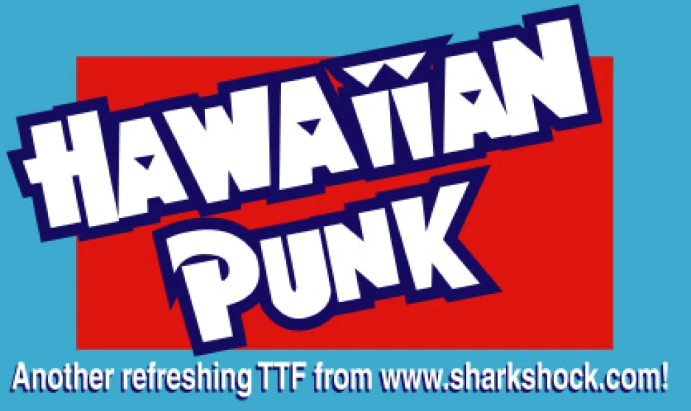 Hawaiian Punk Font