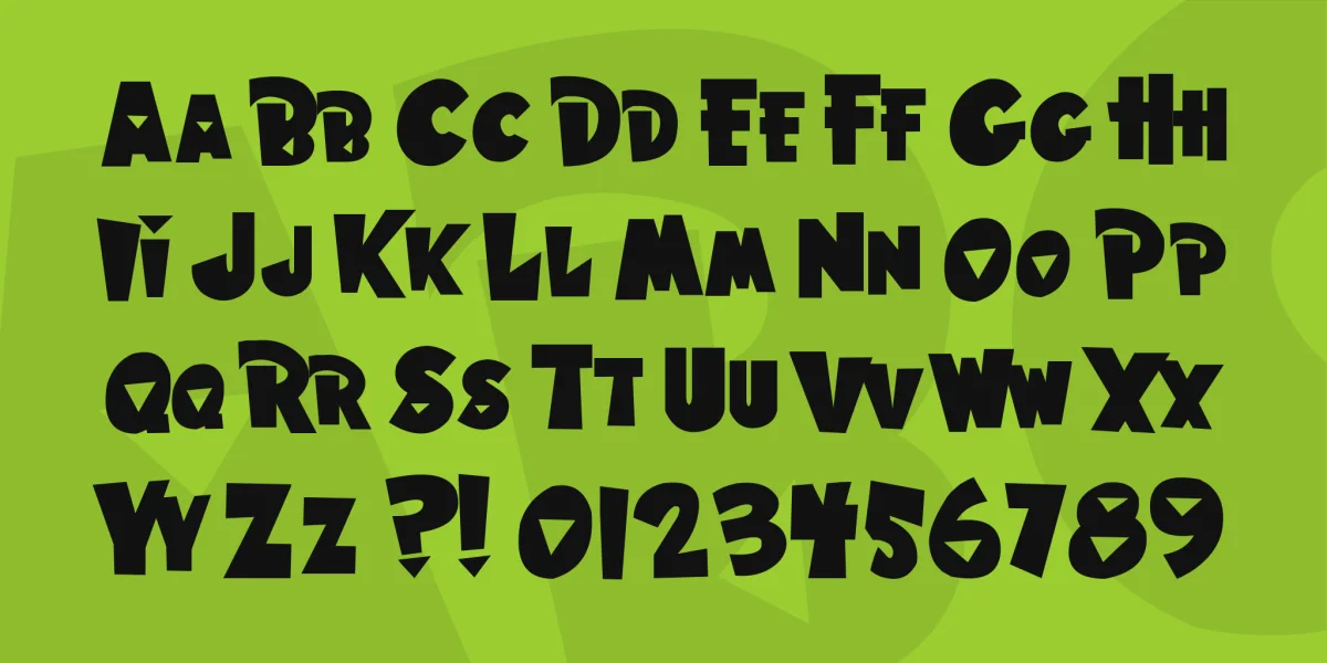 Hawaiian Punk Font preview 3
