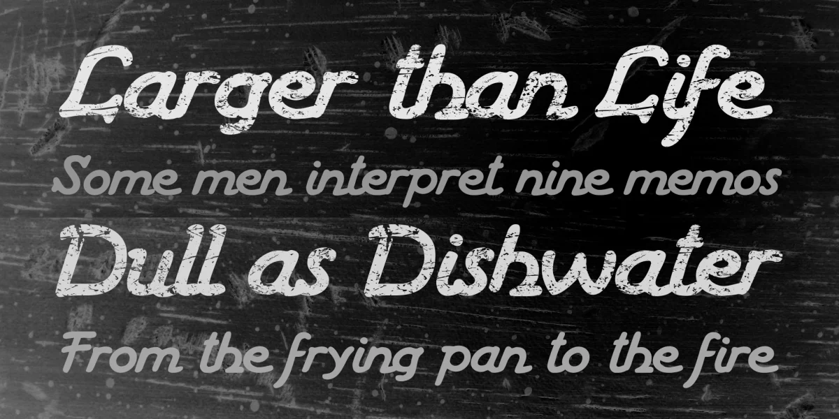 Haziness Font Family