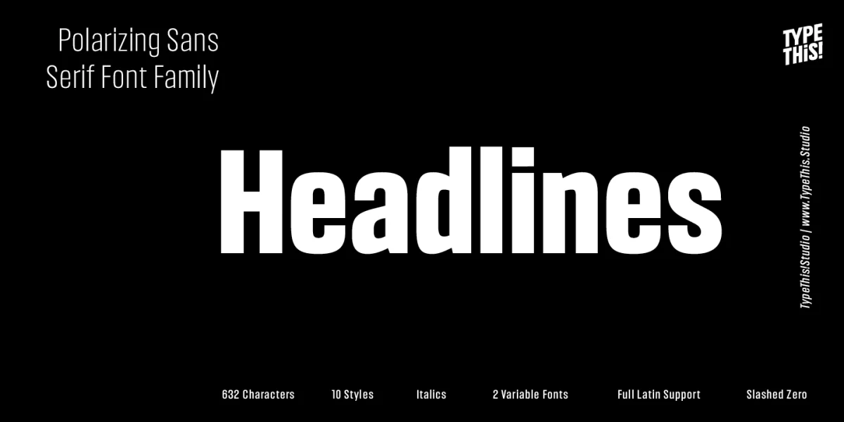 Headlines Font Family